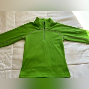 Salomon Quarter Zip Pullover Green size Small